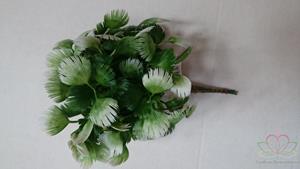 Decoflorall Palm Pick corsagevuller Groen -wit bundel 6 stuks Pick corsagevuller