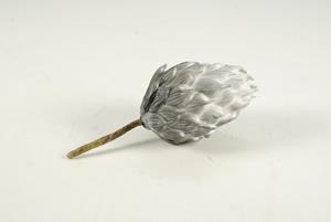 Decoflorall Artisjok GRIJS 15 cm. Foam/st Artisjok