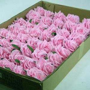 Decoflorall CURVE ROSE CAD Roze DOOS48 st Flowerwall bruidsboeket