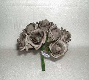 Decoflorall foam Rose Emilia 6cm. Grey DOOS42 Doos 42