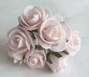 Decoflorall foam roos MIDI 3 cm. Softroze/ doos 84 foam roos MIDI