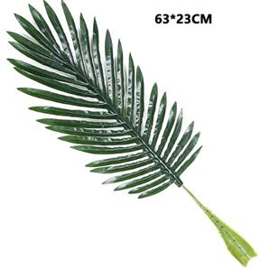 Decoflorall Varen donkerGroen kunstblad 63*23cm./stuk VT Wonen Botanical