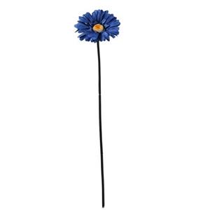 Decoflorall Gerbera 54 cm Blue Blauw/zwart Gerbera