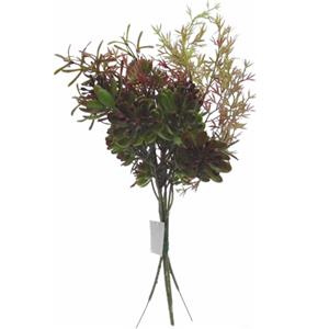 Decoflorall Gemengd groen, corsagevuller  voor boeketten of corsages
