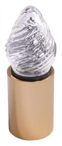 Urnwebshop Staande Gouden RVS Graflamp
