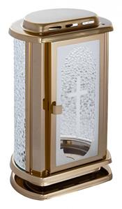 Urnwebshop RVS Graflantaarn met Kruis
