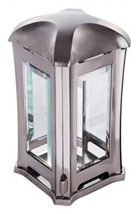 Urnwebshop Exclusieve Zilveren RVS Design Graflantaarn