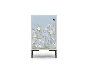 Nachtkastje Miquel Blue Flowers |