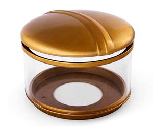 Urnwebshop Verzonken Bronzen Kamelia Design Graflantaarn