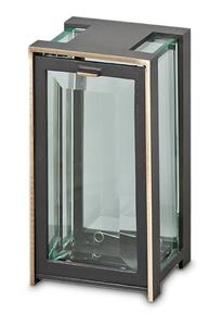 Urnwebshop Hoge Aluminium Graflantaarn Facetglas Deur