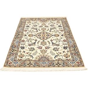 morgenland Teppich "Nain 6la Teppich handgeknüpft beige", rechteckig, handgeknüpft