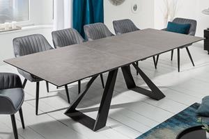 Invicta Interior Eettafel Concord 180-230cm Keramiek antraciet/ 40648