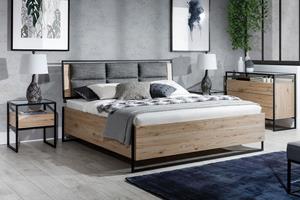 WOONENZO Bed Glassloft (160x200 cm)