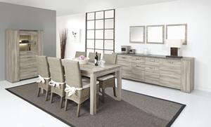 WOONENZO Complete woonkamer Stone - met dressoir