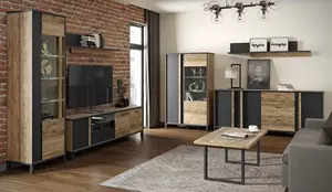 WOONENZO Complete woonkamer Hayato - met dressoir