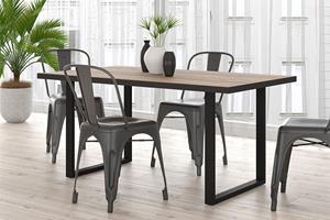WOONENZO Eettafel Hayato