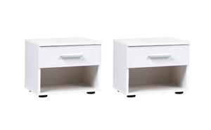 WOONENZO Nachtkastjes Gose (set van 2)