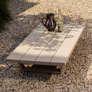 Exotan Outdoor Salontafel Bear 140 x 70cm - Zand