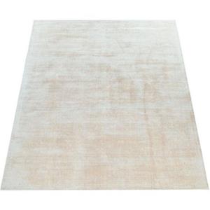 Paco Home Teppich "Glori 330", rechteckig, Handweb, Kurzflor, 100% Viskose, handgewebt, mit leichtem Schimmer