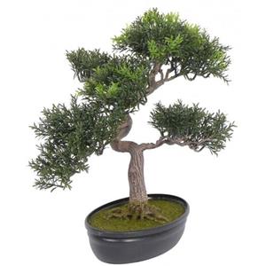 Merkloos Kunstplant - Bonsai Boompje - 40 Cm