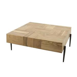 Giga Meubel  Salontafel Blok Acaciahout - 90x90x35cm