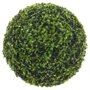 Mica Decorations Kunstplant - Buxusbol - Groen - 27 Cm