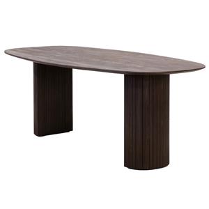 Giga Meubel Eettafel Feline Bruin 200cm - 