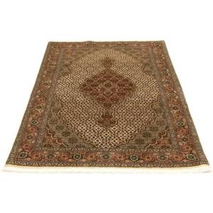 morgenland Teppich "Täbriz 50 Raj Teppich handgeknüpft beige", rechteckig, handgeknüpft