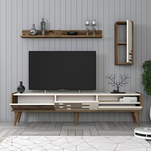 Kalune Design Set van TV-meubel en wandrekken Valensiya | 