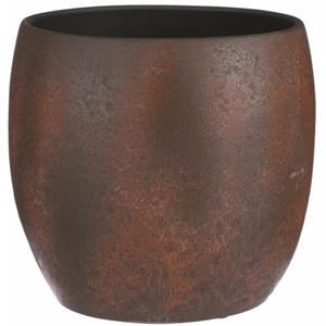 Mica Decorations Plantenpot - Roest/terracotta Bruin - H12 X D14 Cm