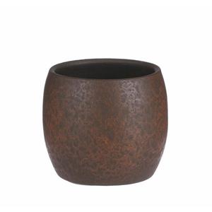 Mica Decorations Plantenpot - Roest/terracotta Bruin - H14 X D16 Cm