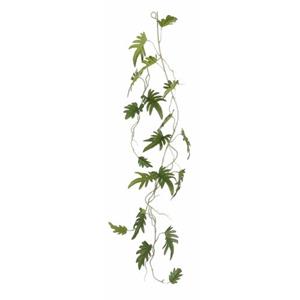 Mica Decorations Mica Decoration Kunstplant Slinger Philodendron - Groen - 115 Cm