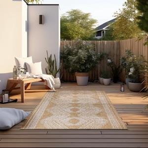 ELLE DECORATION Vloerkleed Merge, In- und Outdoor