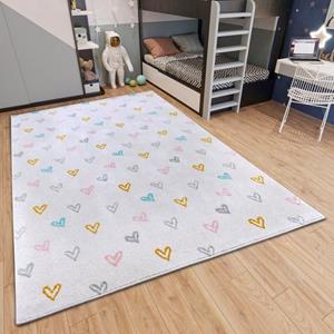 HANSE Home Vloerkleed voor de kinderkamer Adventures Hearts