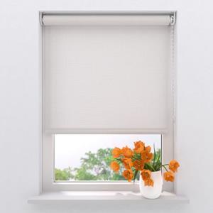 Raamdecoratie.com Rolgordijn Easy Lichtdoorlatend - Bright White - 105 X 190 Cm