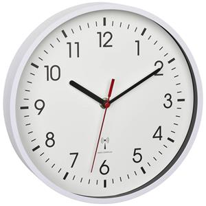 tfadostmann TFA Dostmann 60.3550.02 Funk Wanduhr 24.5cm x 4.2cm Weiß