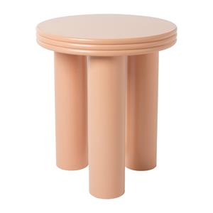 Xenos Bijzettafel Stockholm - peach - ø40x45 cm