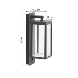 LUCANDE Ferdinand LED buitenwandlamp smart Tuya