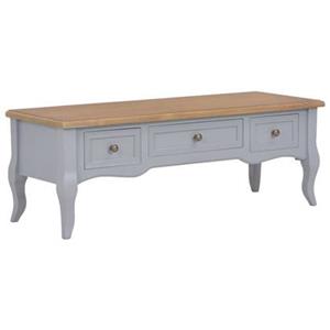 vidaXL TV-Schrank TV-Schrank Grau 100 x 35 x 35 cm Holz (1-St)