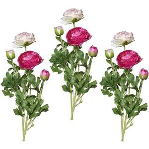 Creativ green Kunstbloem set van 6 (6 stuks)
