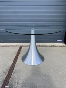 Whoppah Moderne designtafel Aluminium/Glass - Tweedehands
