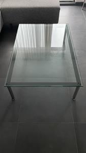 Le Corbusier salontafel Chrome/Glass - Tweedehands