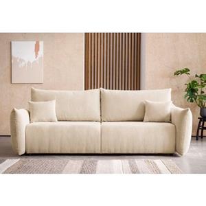 Andas 3-zitsbank MAVAS Schlafsofa mit Bettkasten