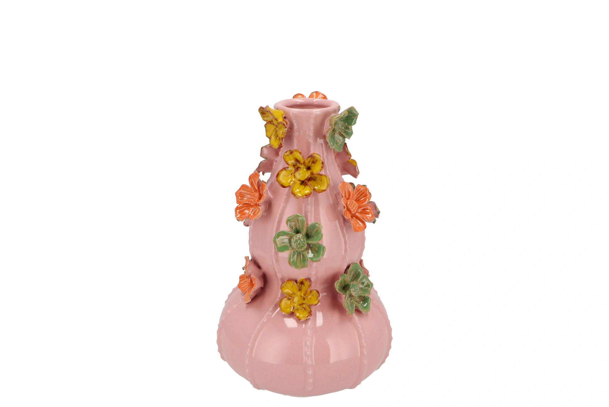 Daan Kromhout Flower Light Pink Vase Bubbels 14X22cm