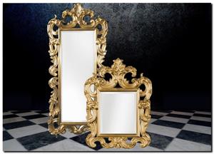 Barokspiegel Made in Italy Spiegel Quirino Goud