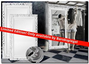 Barokspiegel Made in Italy Spiegel Francesco Wit met Zilver
