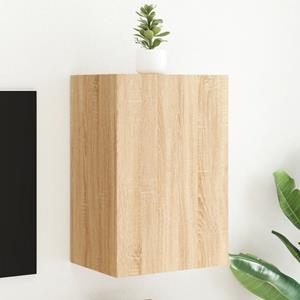 VidaXL Tv-wandmeubel 40,5x30x60 cm bewerkt hout sonoma eikenkleurig