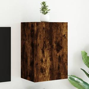 VidaXL Tv-wandmeubel 40,5x30x60 cm bewerkt hout gerookt eikenkleurig