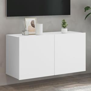 vidaXL TV-Schrank TV-Wandschrank Weiß 80x30x41 cm