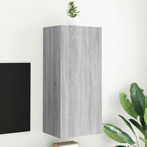 VidaXL Tv-wandmeubel 40,5x30x90 cm bewerkt hout grijs sonoma